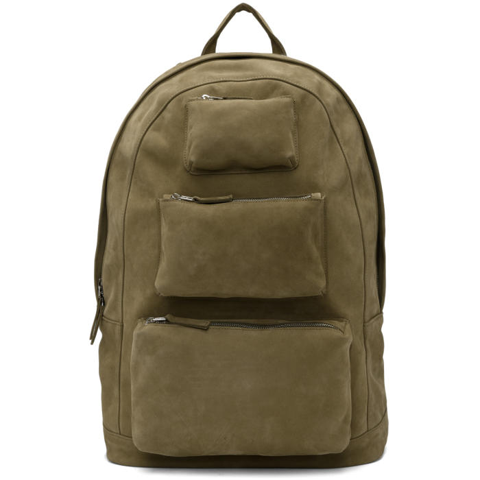 PB 0110 Khaki Suede HAW 1 Backpack 