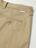 WTAPS - Straight-Leg Cotton-Blend Twill Trousers - Neutrals