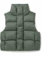Entire Studios - MML Quilted Shell Down Gilet - Green