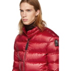 Parajumpers Red Sheen Dillon Jacket