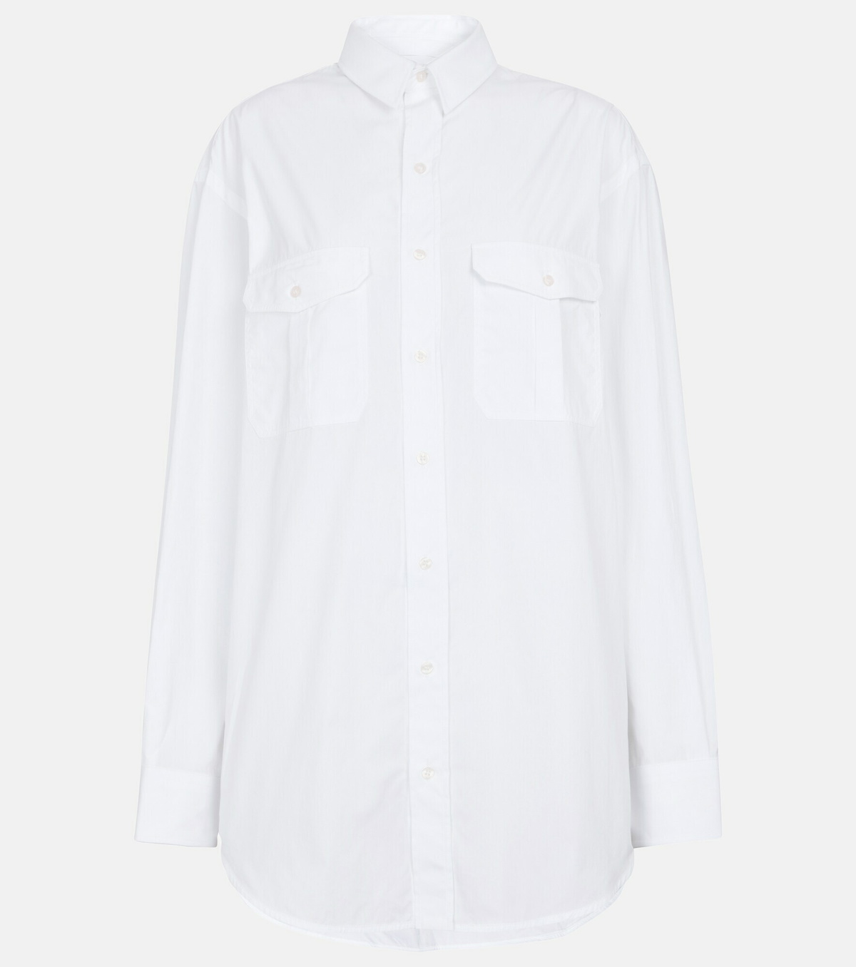Wardrobe.NYC Cotton poplin shirt dress WARDROBE.NYC