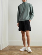 Lululemon - Steady State Cotton-Blend Jersey Half-Zip Sweatshirt - Green