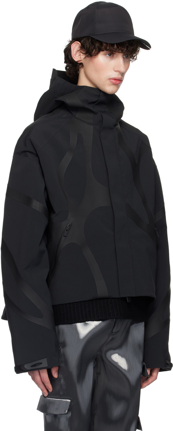 HELIOT EMIL Black Insterno Technical Jacket Heliot Emil