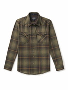 Pendleton - Canyon Checked Virgin Wool Shirt - Green