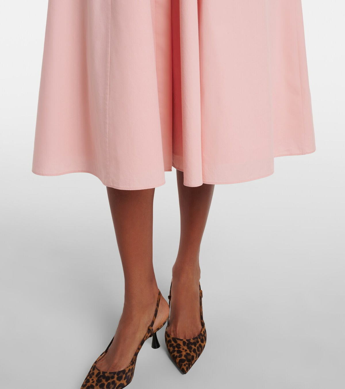 Emilia Wickstead Rubie belted cotton midi dress
