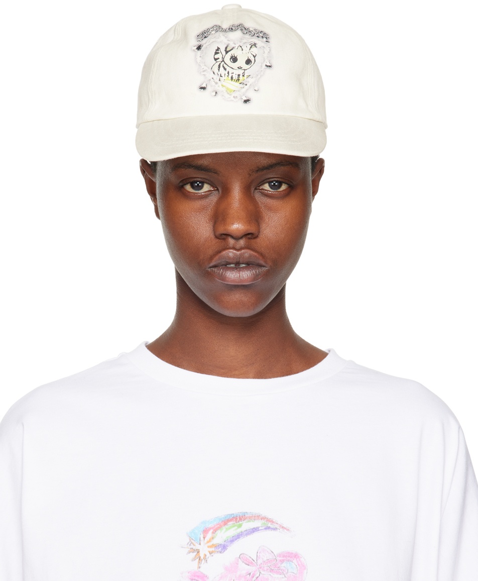 We11done Off-White Character Print Cap We11done