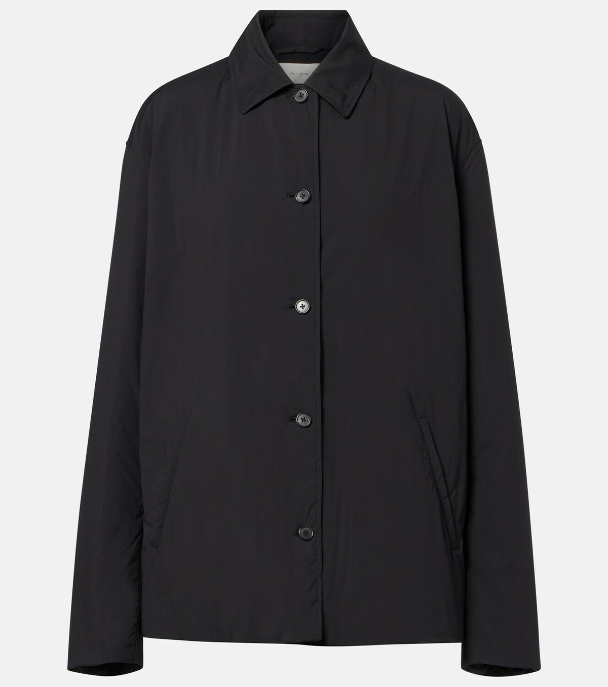 The Row Evadne technical overshirt