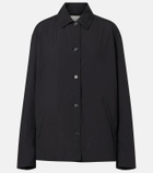 The Row Evadne technical overshirt