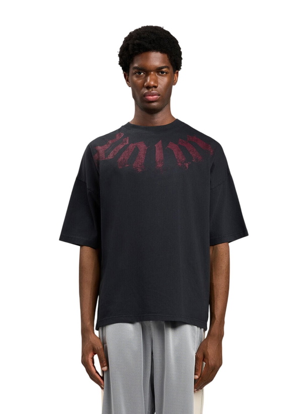 Photo: Palm Angels Big Neck Logo Loose T-Shirt