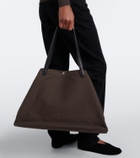 The Row Idaho Large canvas tote bag