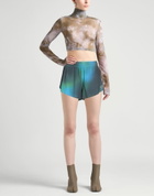 Y-3 Womens Shorts & Bermuda Shorts Dark in Green
