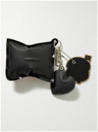 Acne Studios - Logo-Embossed PVC and Leather Key Fob
