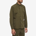 And Wander Men's Fleece Base Overshirt in Khaki