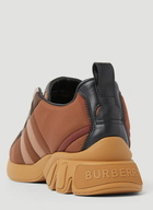 Burberry - Padded Classic Sneakers in Brown