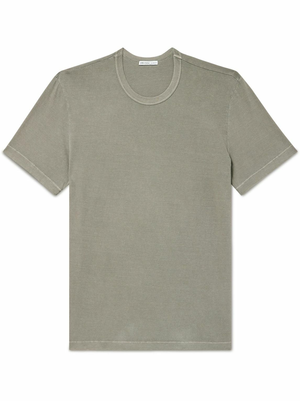 James Perse - Cotton-Jersey T-Shirt - Green James Perse