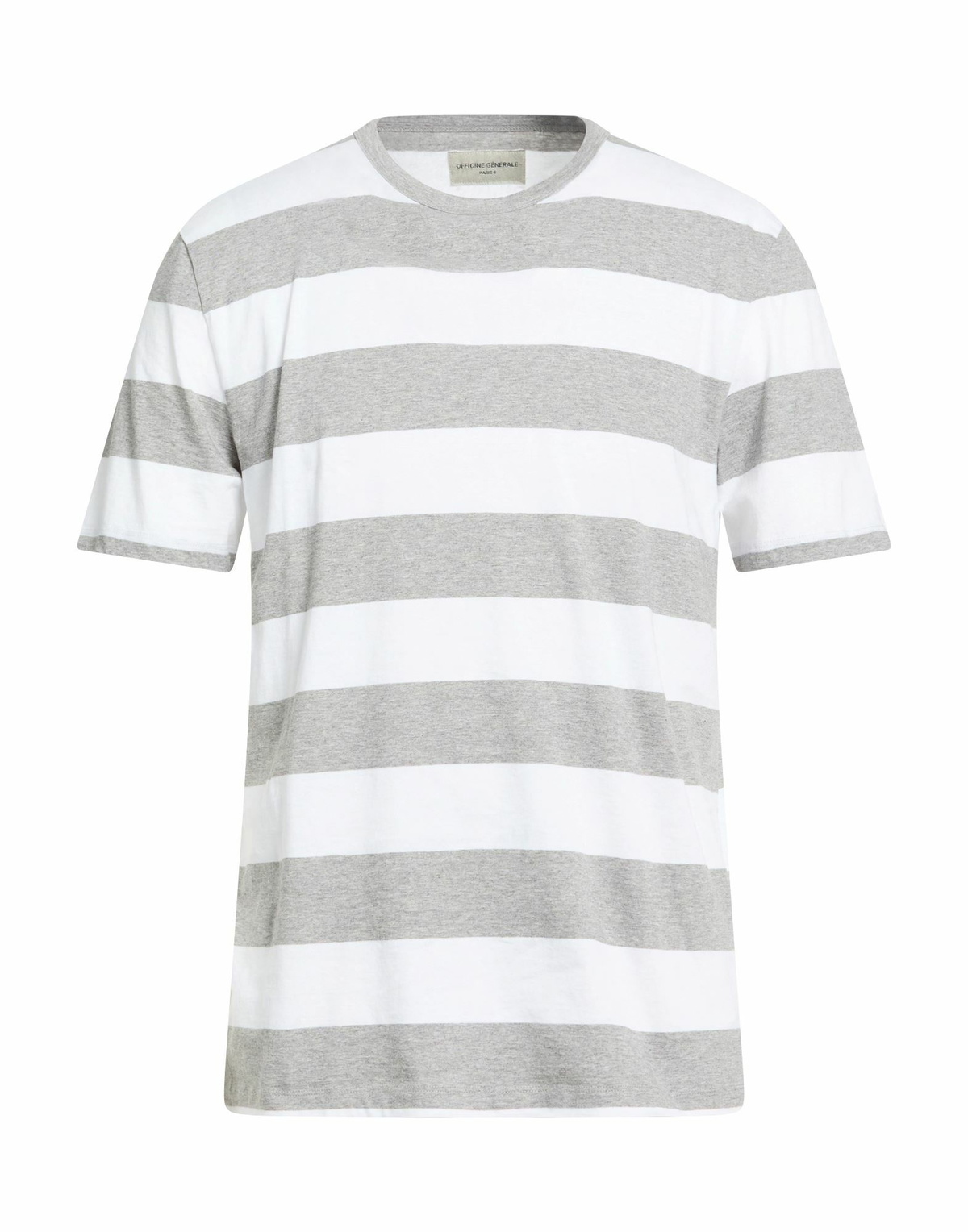 Officine Générale Mens T-shirt in Light grey