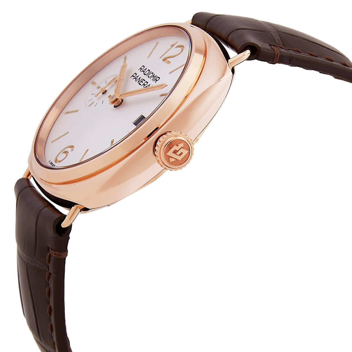 Panerai Radiomir Quaranta Goldtech Automatic White Dial Mens Watch PAM01026