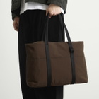 Mazi Untitled Café Tote Bag in Brown 