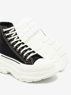 Alexander McQueen Black Tread Slick High Top Sneakers