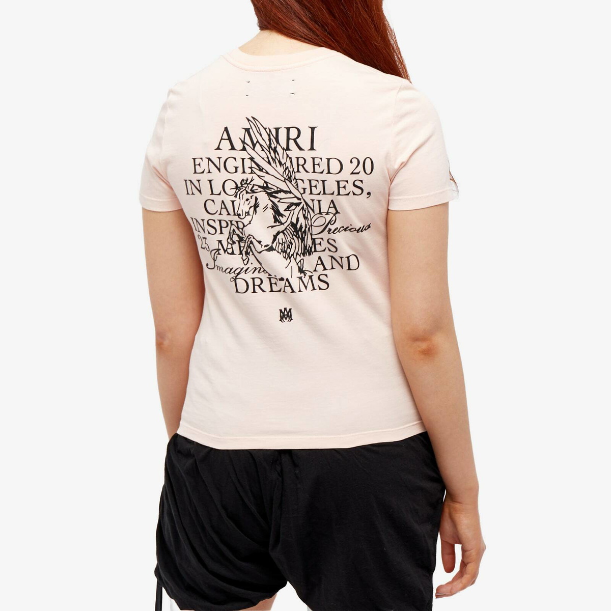【AMIRI】Precious MemoriesグラフィックコットンTシャツ AMIRI Black Precious Memories T-Shirt Amiri