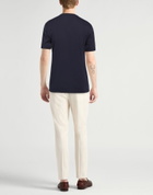 Roberto Collina Mens T-shirt in Navy