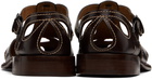 HEREU Brown Floreta Sandals
