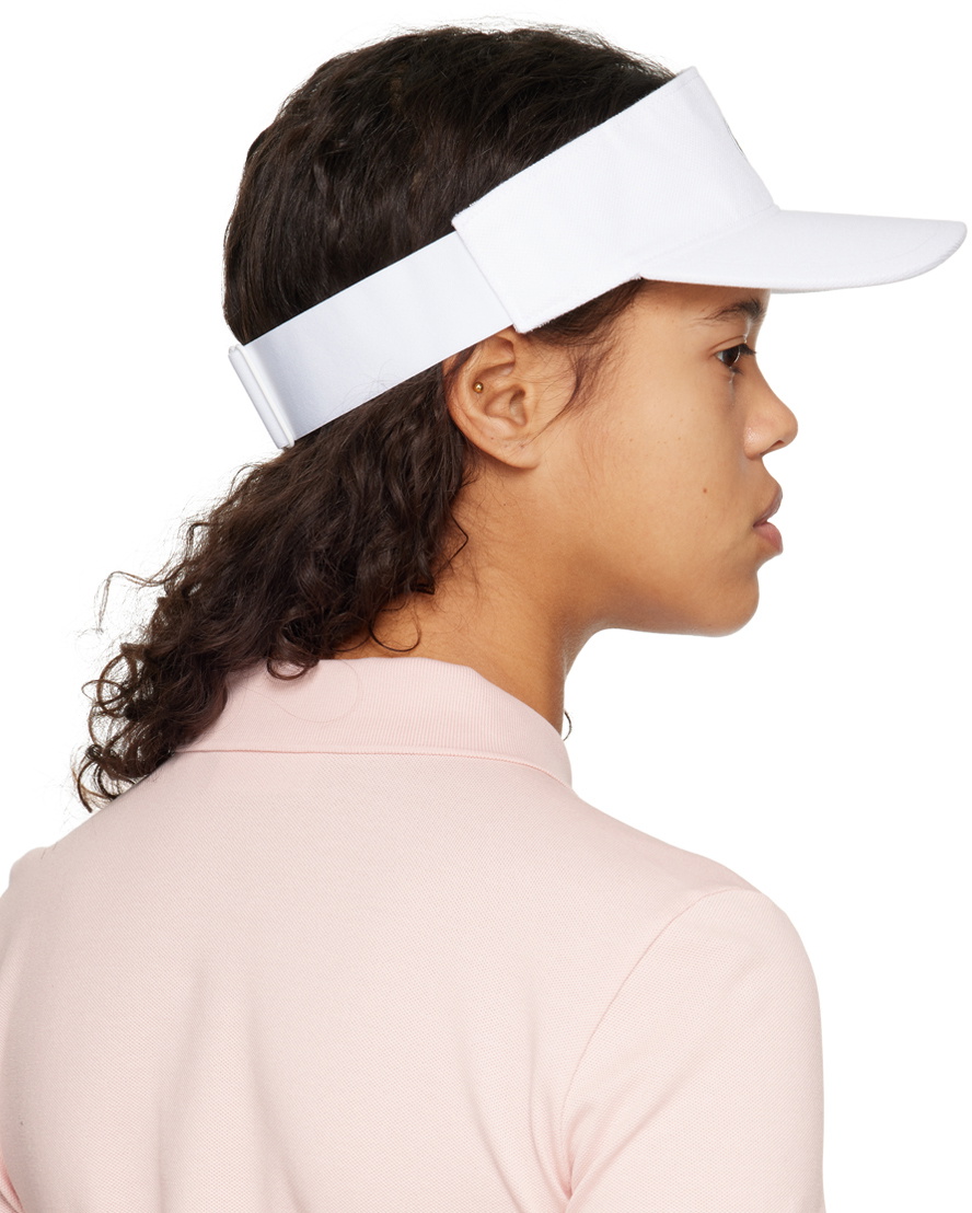 Lacoste White Logo Visor Lacoste
