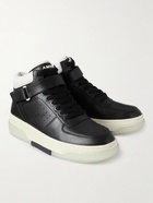 AMIRI - Stadium Leather High-Top Sneakers - Black