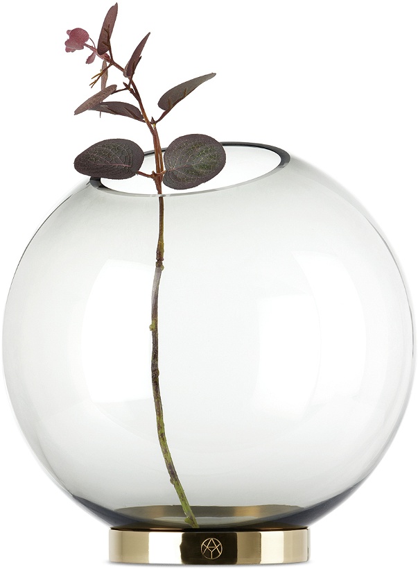 Photo: AYTM Gold Globe Vase