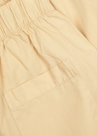 Tekla Unisex Poplin Pyjama Shorts Beige