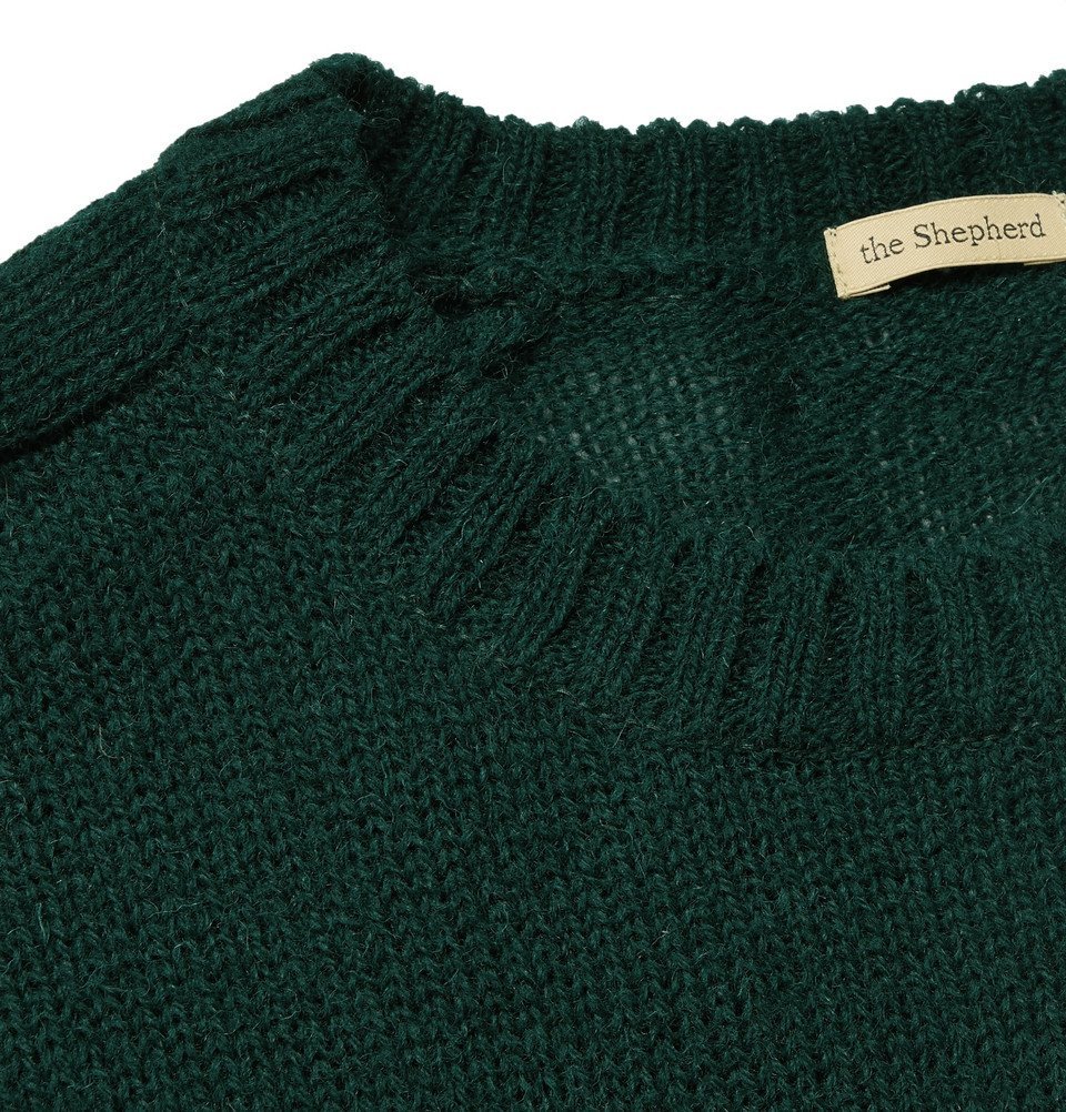 Undercover - Shepherd Wool Sweater - Men - Green Undercover