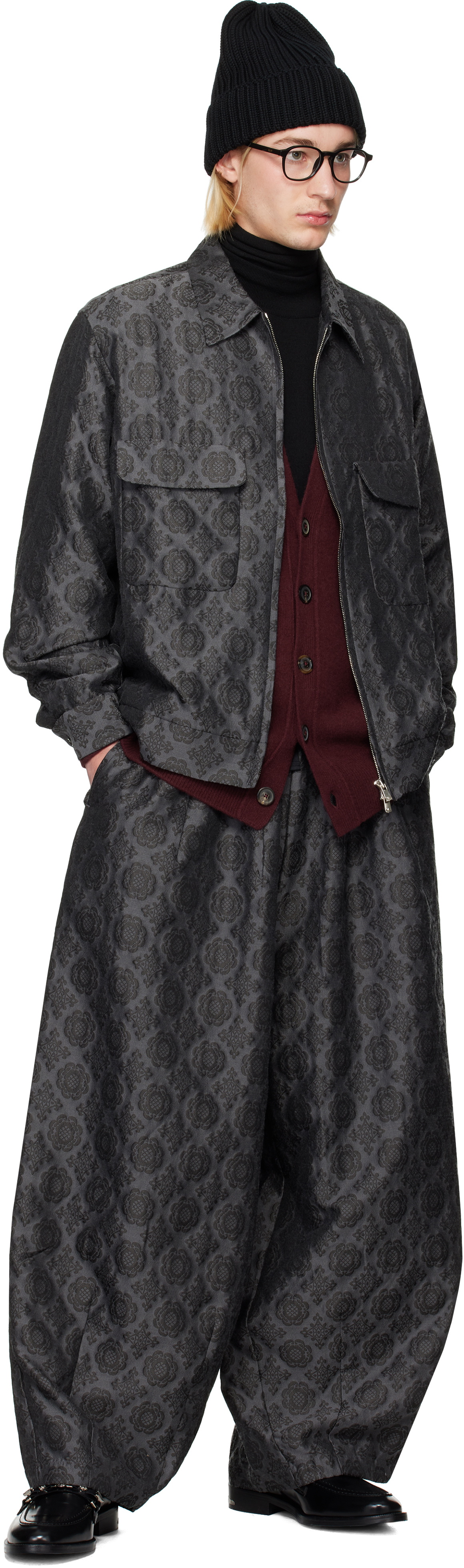 NEEDLES Gray Sport Jacket Needles 