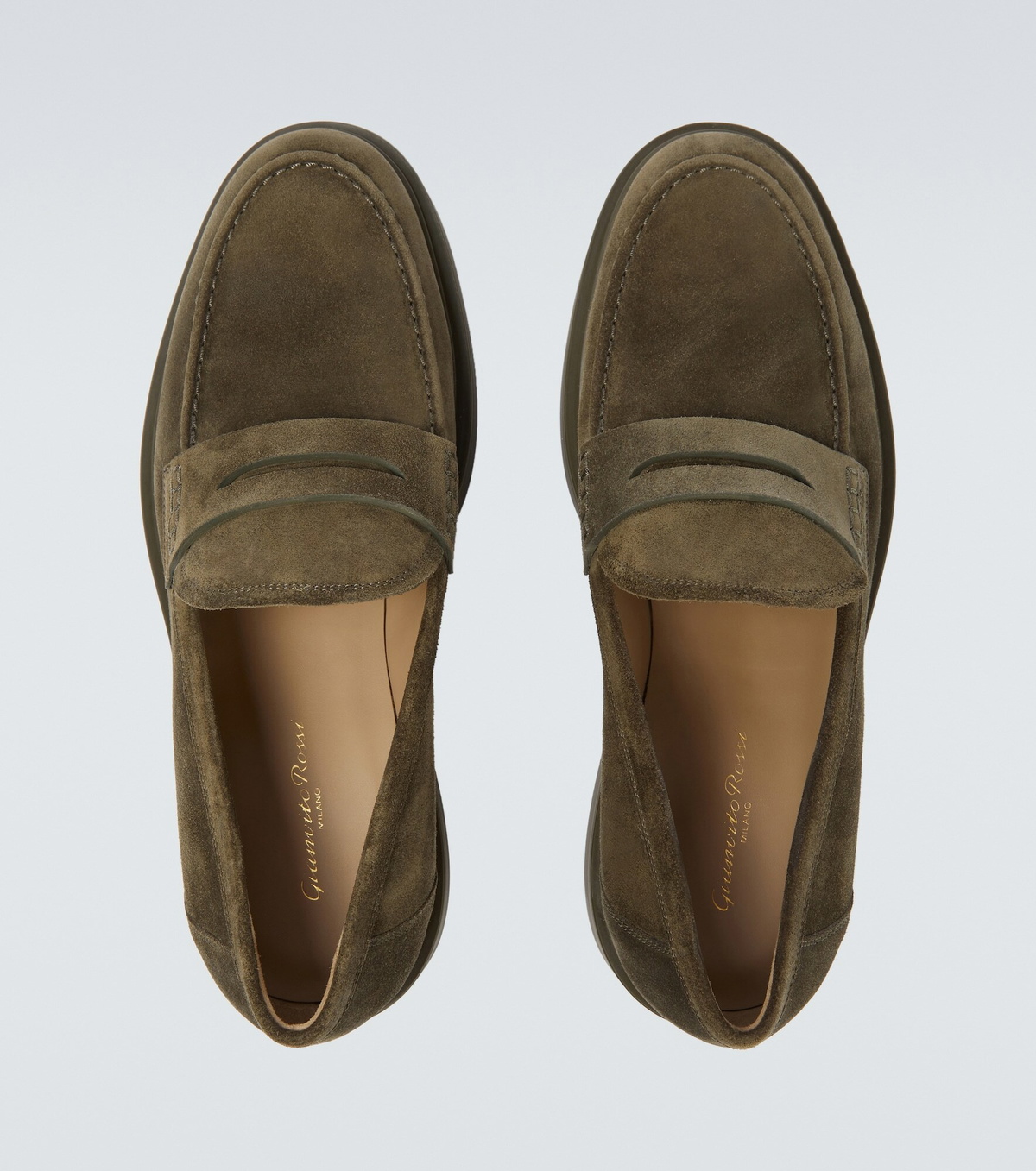 Gianvito Rossi - Harris suede loafers