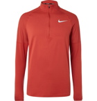 Nike Running - Element Mélange Therma-Sphere Dri-FIT Half-Zip Top - Men - Red