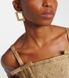 Rebecca Vallance 18kt gold-plated earrings