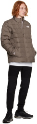 The North Face Taupe Aconcagua 3 Down Jacket