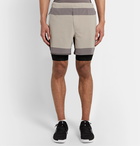 Lululemon - Robert Geller Take the Moment Colour-Block Swift Shorts - Gray