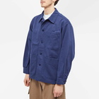 FrizmWORKS Men's French Work Jacket in Deep Blue