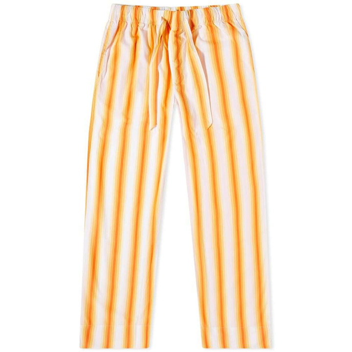 Photo: Tekla Fabrics Sleep Pant in Orange Marquee