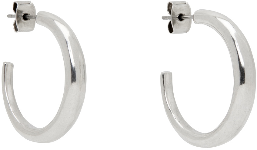 Isabel Marant Silver Ring Hoop Earrings