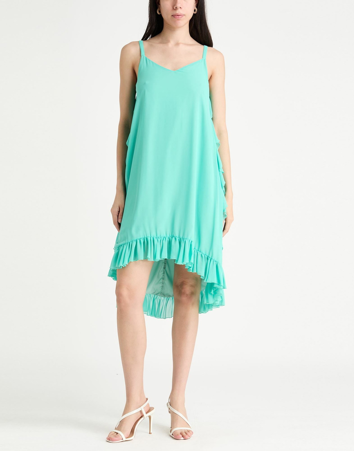 Jijil Womens Mini dress Emerald in Green