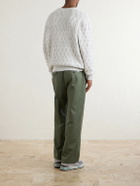 Aimé Leon Dore - Straight-Leg Cotton-Canvas Trousers - Green