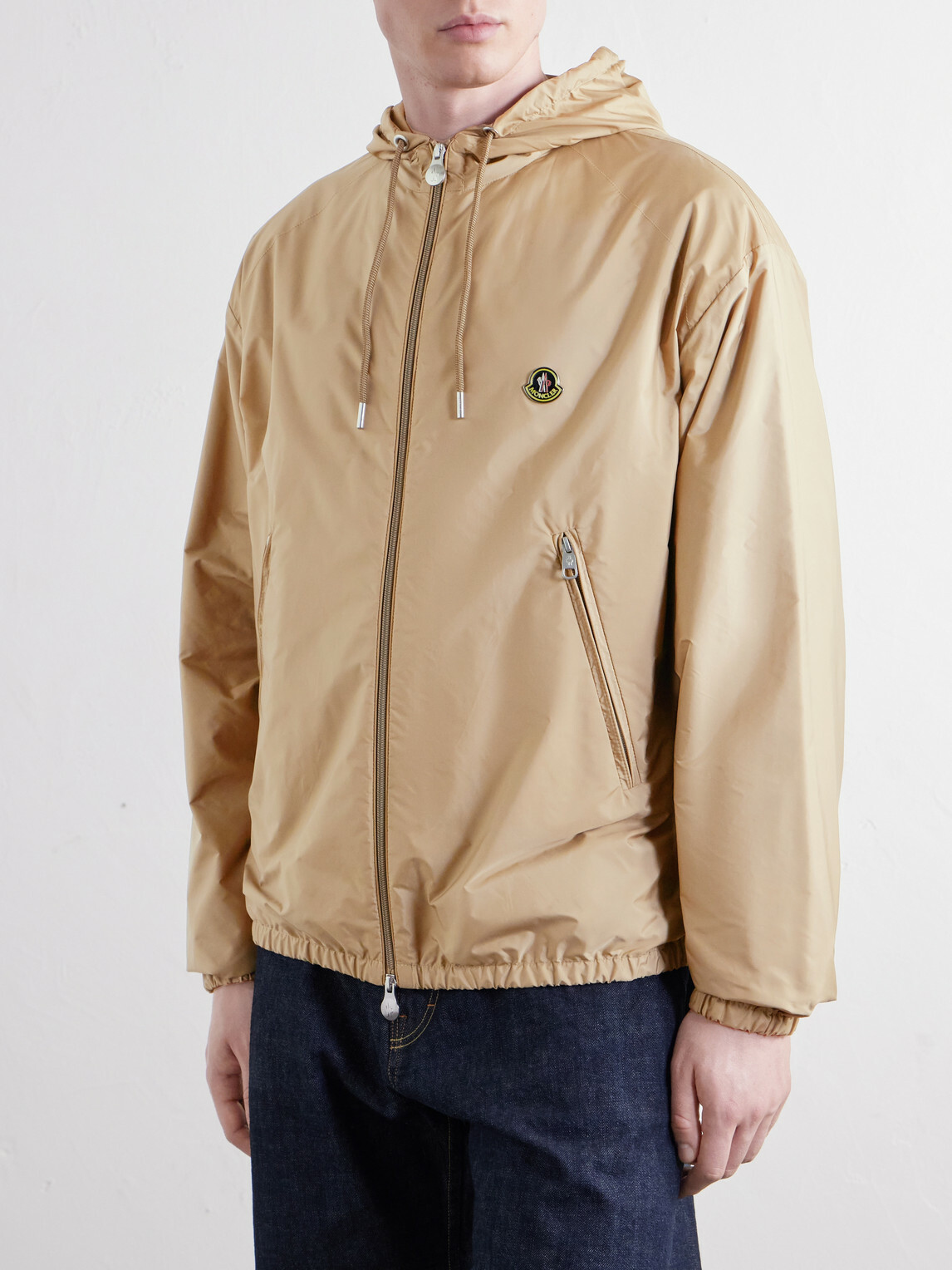 Moncler - Hooded Shell Jacket - Brown