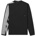 Stone Island Shadow Project Long Sleeve Mako Large Print Tee