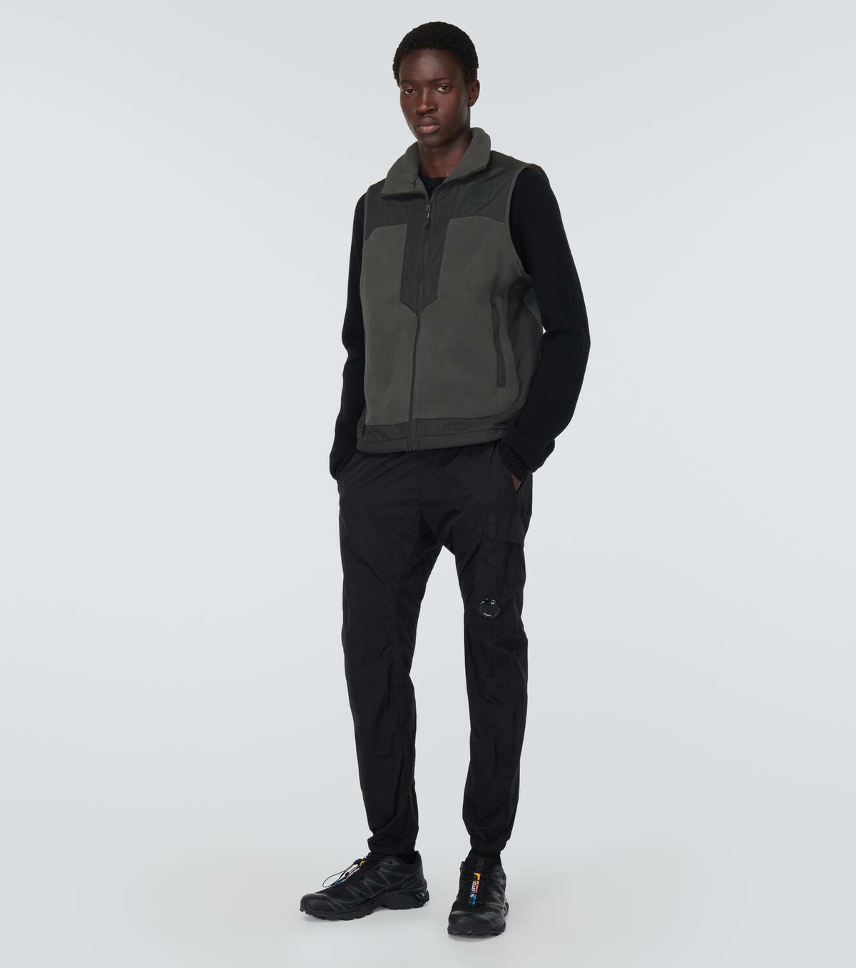 【Y2K・送料込】Nike Fleece Vest Vintage Nike ACG All Conditions Gear Therma-fit Fleece Vest