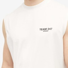Represent Men's Team 247 Oversized Tank T-Shirt in Flat White