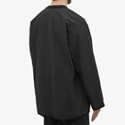 Comme des Garçons Homme Men's Reversible Zip Liner Jacket in Black/Charcoal