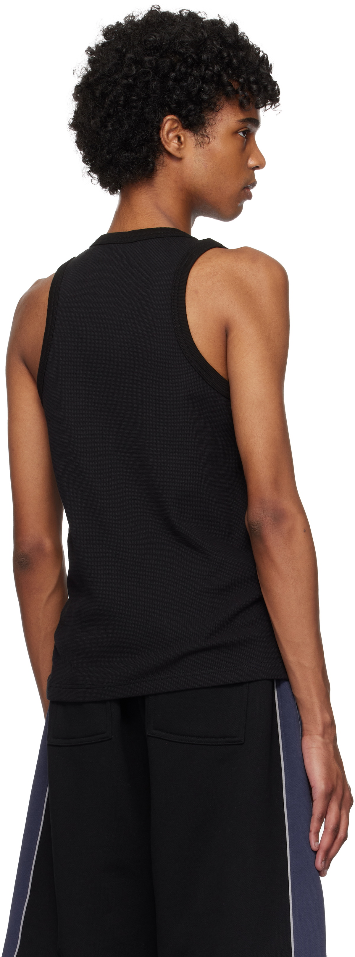 Kijun Blak Patch Tank Top