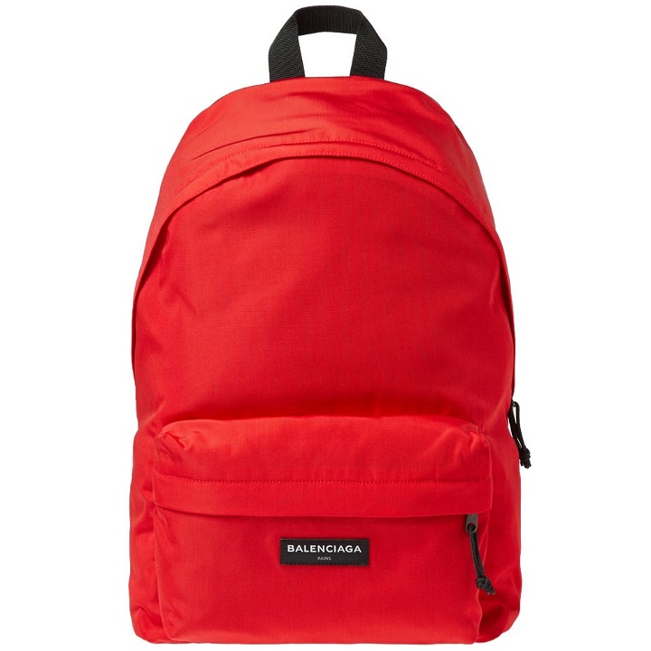 Photo: Balenciaga Nylon Logo Backpack