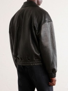 SAINT LAURENT - Leather Jacket - Black